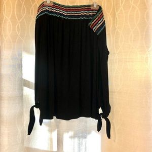 Off the shoulder top.